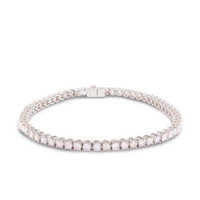 Pulsera Riviere Brillantes oro blanco