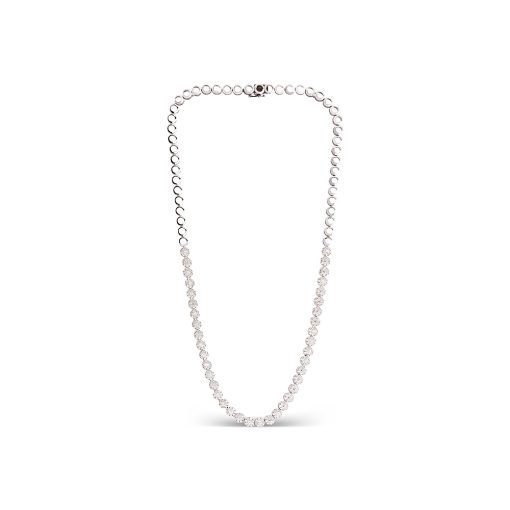 Collar Brillantes con engaste invisibe