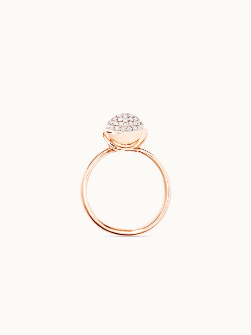Bouton small diamante pavé