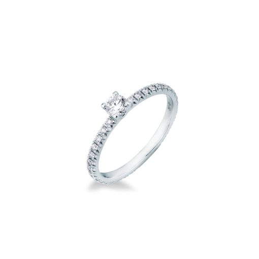 Anillo Solitario con diamante