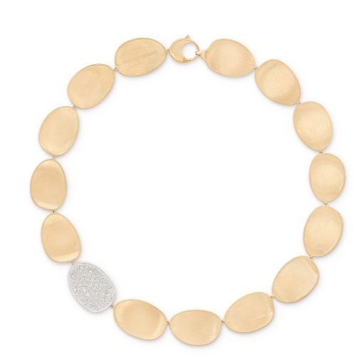 Collar Lunaria con Diamantes pavé