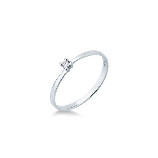 Anillo Solitario con diamante