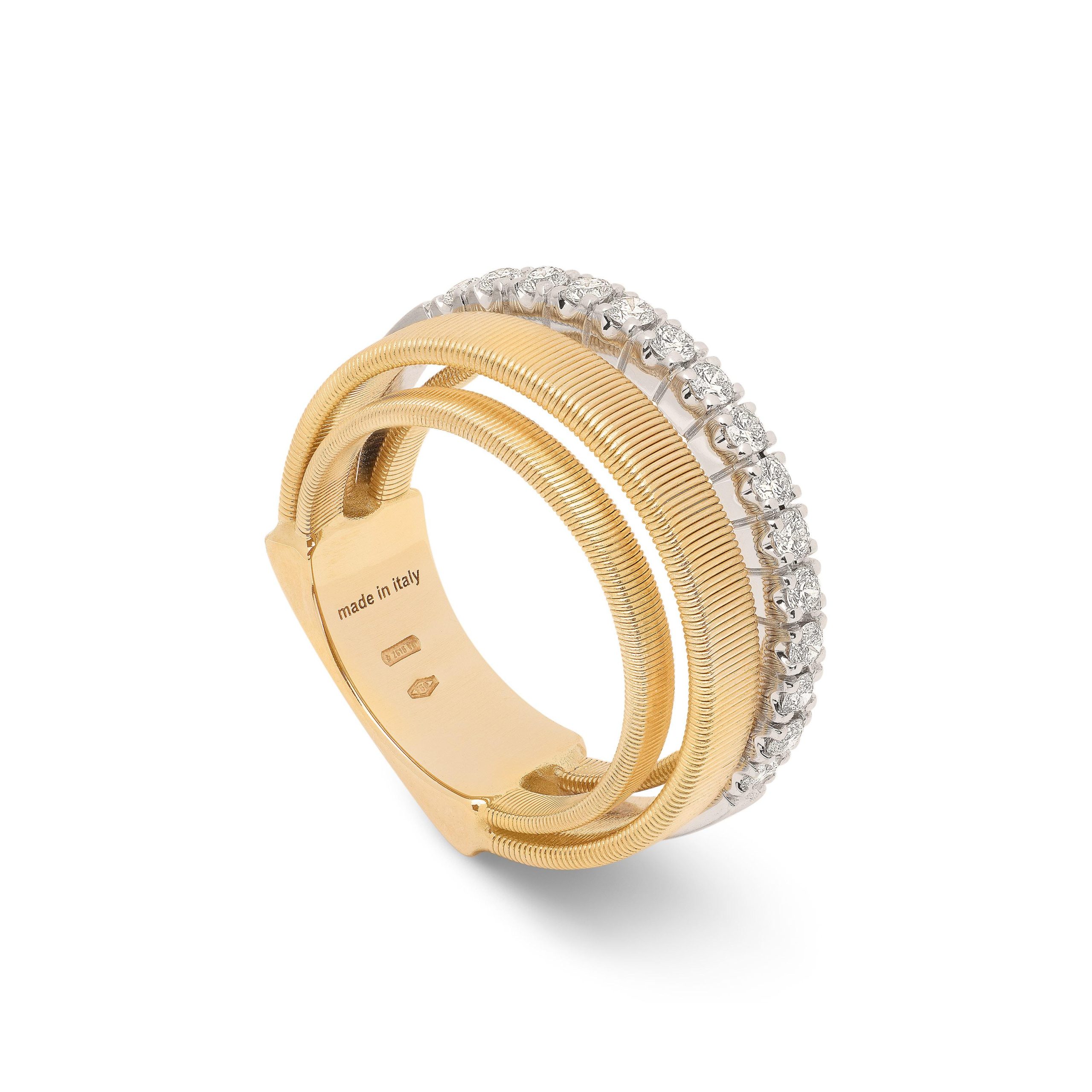 Anillo oro amarillo Masai