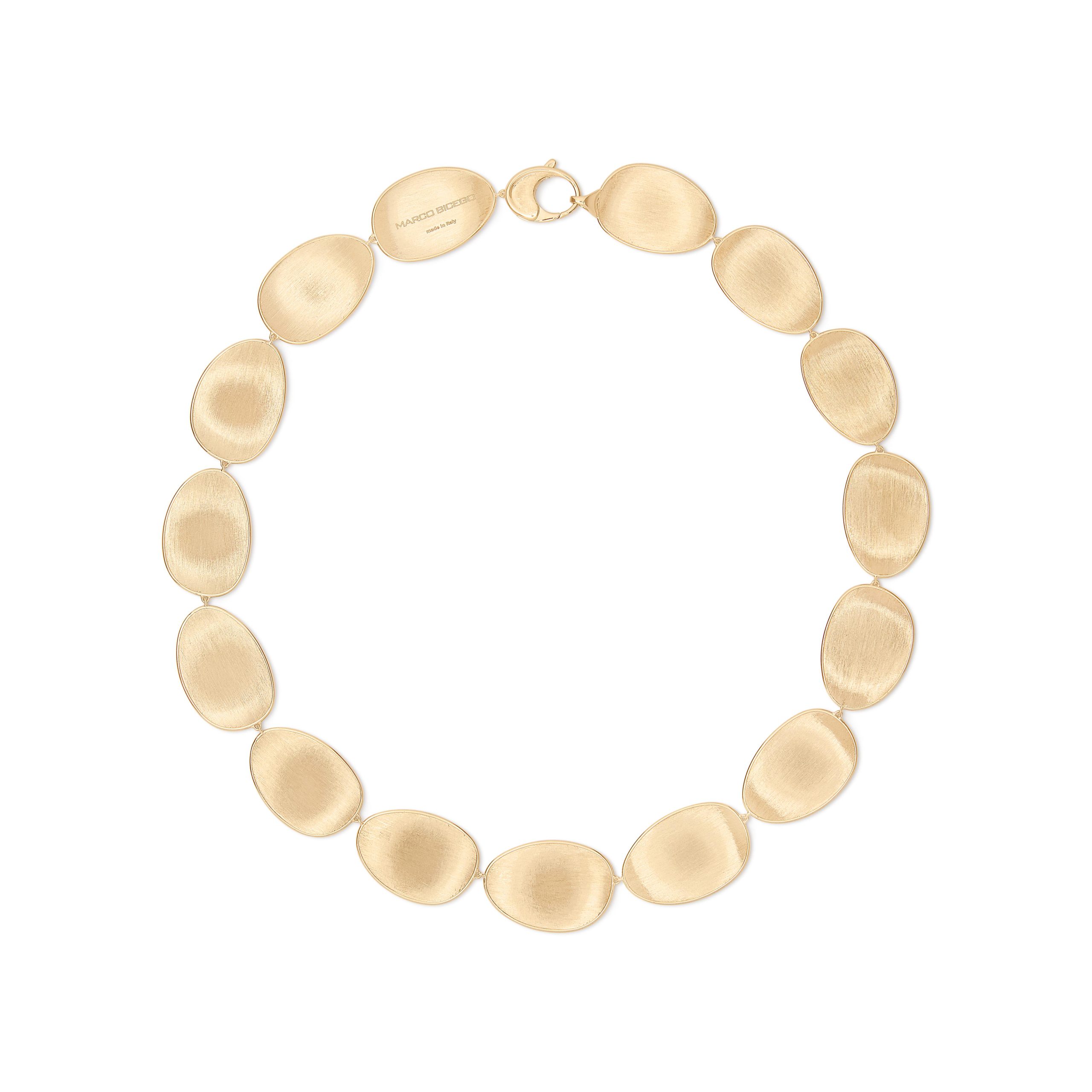 Collar oro amarillo Lunaria