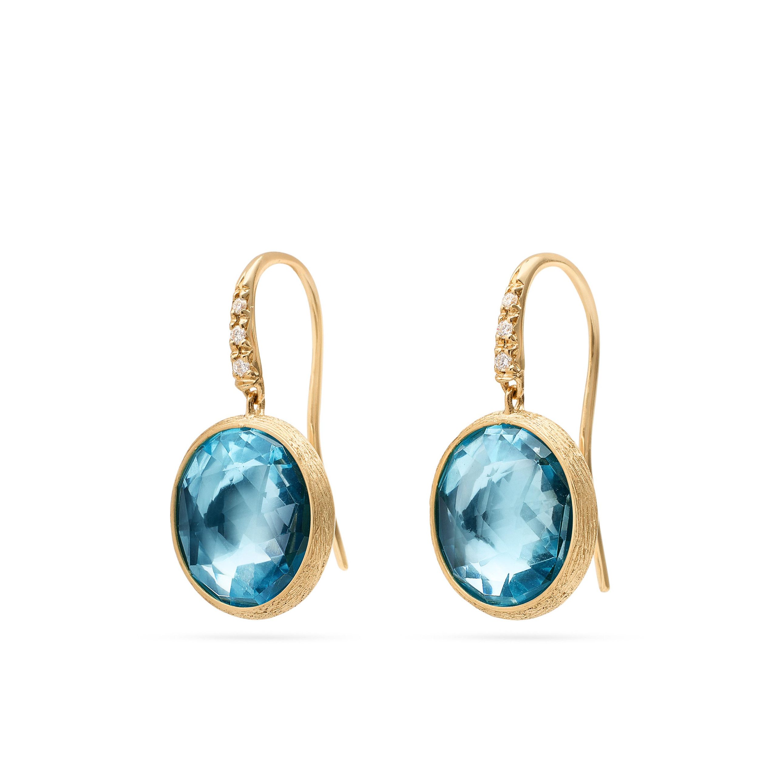 Pendientes oro amarillo Jaipur Color