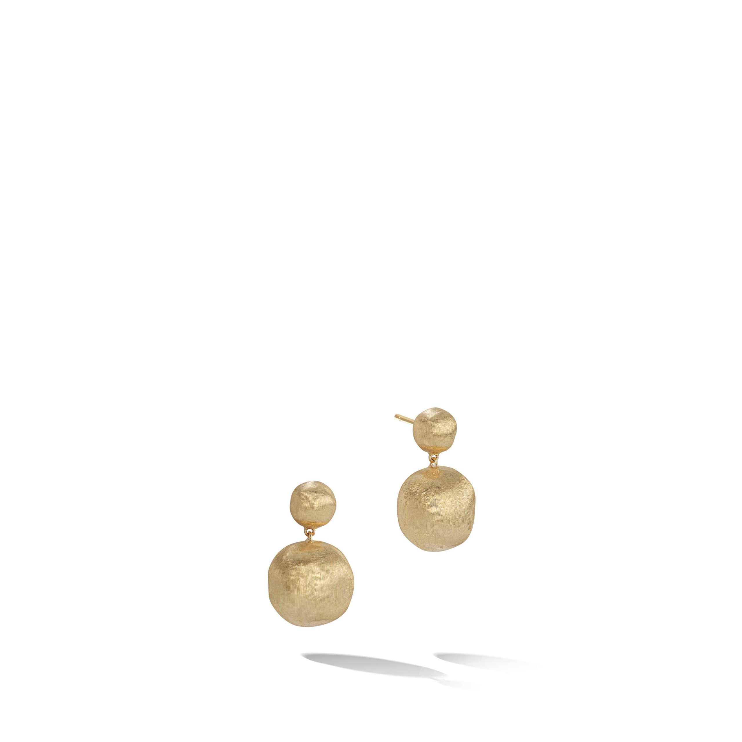 Pendientes oro amarillo Africa